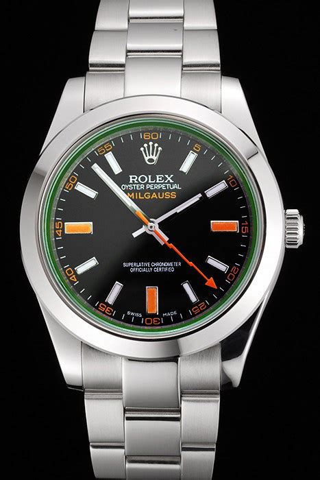 replica rolex millguass orange|rolex milgauss models.